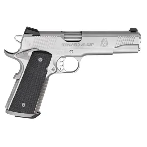 Springfield Armory TRP Service Stainless .45 ACP 1911 Pistol - 5" - Silver - 2x 7rd Mags