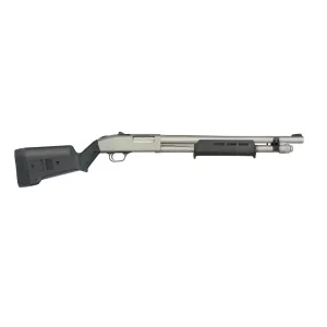 Mossberg 590A1 Professional Pump Action 12 Gauge Shotgun - 18.5" - Magpul SGA Stock - Magpul MOE Forend - 6 Round - Marinecoat