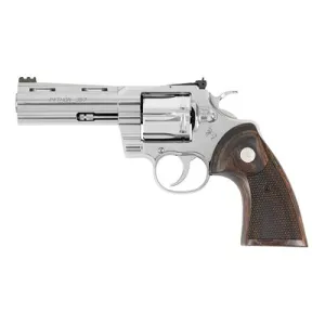 Colt Python .357 Magnum DA/SA Revolver - 4.25" - Stainless - 6rd