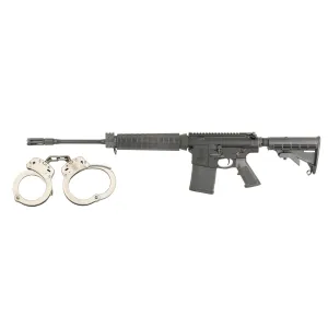 Smith & Wesson M&P10 .308 WIN AR-10 Rifle - 18" - With FREE S&W M100 Nickel Handcuffs - QUALIFIED INDIVIDUALS ONLY
