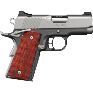 Kimber Ultra CDP .45 ACP 1911 Pistol - 3.0" - Silver - 1x 7rd Mag