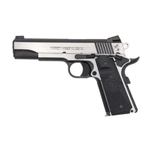 Colt Government Combat Elite .45 ACP 1911 Pistol - 5.0" - Silver - 1x 8rd Mag