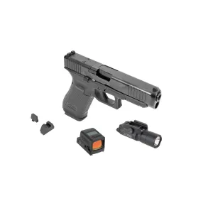 Glock 47 MOS Bundle - With Holosun HE509-RD ACSS, Ameriglo Sights, and Surefire X300T-B