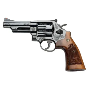 Smith & Wesson Model 29 Engraved Classic Revolver 44mag/44spcl - 4" - Blue