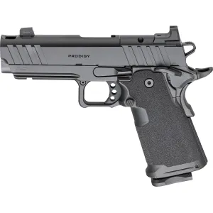 Springfield Armory FIRSTLINE 1911 DS Prodigy 9mm Pistol W/Comp - 4.25" - Black -  With 3 Magazines