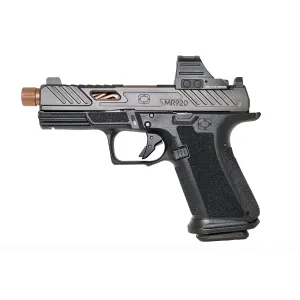 Shadow Systems MR920 Elite Optic Ready 9mm Pistol with Threaded Barrel - 4.5" - Bronze - 2x 15rd Mags