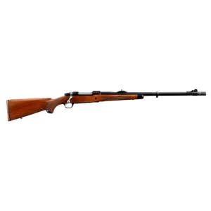 Ruger M77 Hawkeye African Bolt Action Rifle 375 Ruger - 23" - Satin Blue