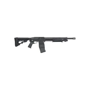 Mossberg 590RM Mag-Fed Pump Action 12 Gauge Shotgun - Stand-Off Barrel and Heat Shield - 18.5"