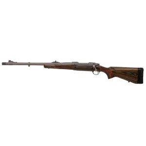 Ruger M77 Hawkeye Guide Gun 375 Ruger Left Hand Bolt Action Rifle - Stainless - rd - 20"