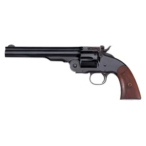 Taylor's & Company Schofield .38 Special Revolver - 7.0" - Blue - 6 Round