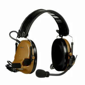 3M Peltor MT20H682FB-19 CY ComTac V Headset - Foldable - Dual Lead - Standard Dynamic Mic - Coyote