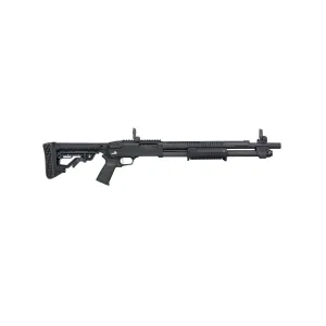 Mossberg 590R Tactical Pump Action 12 Gauge Shotgun - Magpul MOE+ Grip - Adjustable Stock - 18.5"