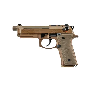 Beretta M9A4 Optic Ready 9mm Pistol With Threaded Barrel - 4.7" - FDE - 3x 15rd Mags