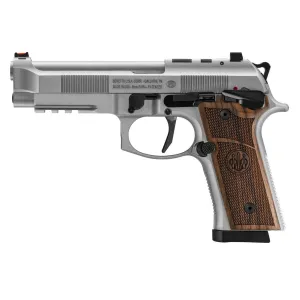 Beretta 92Xi Handgun 9mm - 4.7" - H-Series - Walnut Grips Aluminum Frame - 10rd