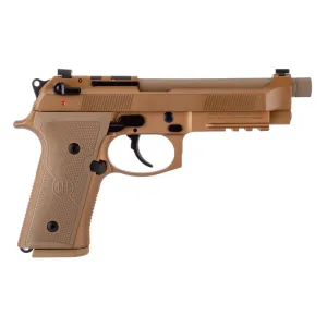 Beretta M9A4 Optic Ready 9mm Pistol With Threaded Barrel - 5.0" - FDE - 3x 15rd Mags