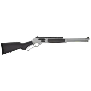 Henry Repeating Arms All Weather Lever Action Rifle 45-70 GOVT - 18.43" - Hard Chrome - Wood Stock - Optic Rail