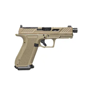 Shadow Systems XR920 Elite Optic Ready 9mm Pistol With Threaded Barrel - 4.5" - FDE - 2x 17rd Mags
