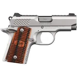 Kimber Micro Raptor 9mm 1911 Pistol - 3.15" - Silver - 1x 6rd Mag