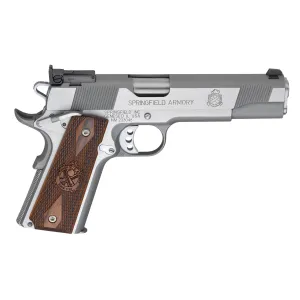 Springfield Armory Loaded Target 9mm 1911 Pistol - 5.0" - Silver - 2x 9rd Mags