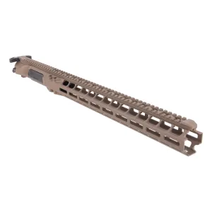 Radian Weapons Assembled AR-15 Upper Receiver Builder Set - 17" - Radian Brown