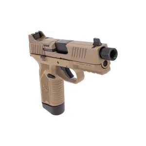 FN America 545 Tactical Optic Ready .45 ACP Pistol - 4.7" - FDE - 1x 15rd, 1x 18rd Mags