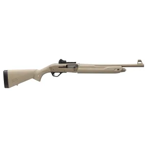 Winchester SX4 Defender FDE 12 Gauge Semi-Auto Shotgun - Flat Dark Earth Cerakote - 4rd - 18.5"