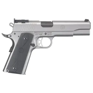 Ruger SR1911 10mm 1911 Pistol - 5.0" - Silver - 2x 8rd Mags