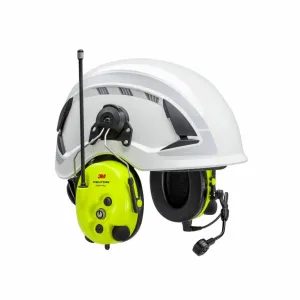 3M Peltor MT73H7P3E4610NA LiteCom Plus Headset - Hard Hat Attached - Bright Yellow