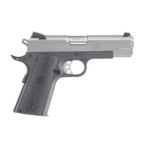 Ruger SR1911 9mm 1911 Pistol - 4.25" - Silver - 2x 9rd Mags