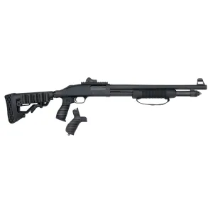 Mossberg 590 SPX Pump Action 12 Gauge Shotgun - FLEX Stock and Pistol Grip - 18.5"