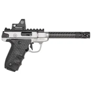 Smith & Wesson SW22 Victory Target Optic Ready .22 LR Rimfire Pistol - 6.0" - Silver - 2x 10rd Mags