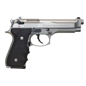 Beretta 92FS Brigadier INOX 9mm Pistol - 4.9" - Silver - 2x 10rd Mags