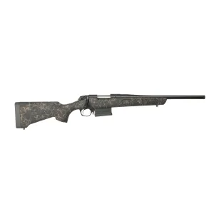 Bergara Stoke Compact Rifle 300 Blackout Bolt Action Rifle - 16.5" - Graphite Black Cerakote