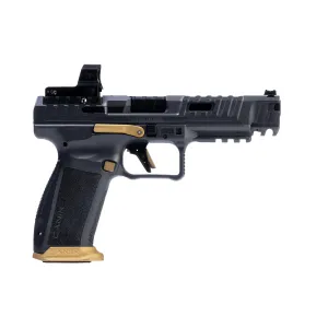 Canik SFX Rival Optic Ready 9mm Pistol With M01 Red Dot - 5.0" - Grey - 2x 18rd Mags