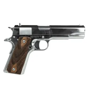 Tisas Regulator 9mm 1911 Pistol - 5.0" - Silver - 2x 9rd Mags