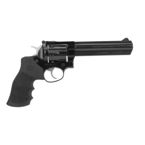 Ruger GP100 .357 Magnum 6-Round Revolver - Black - Hogue - 6"