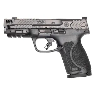 Smith & Wesson M&P 2.0 Carry Comp Optic Ready 9mm Pistol - 4.22" - 2x 15rd Mags