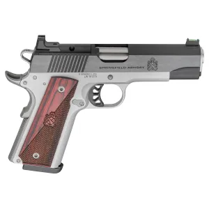 Springfield Armory FIRSTLINE 1911 Ronin AOS .45 ACP Pistol - 4.25" - Blued/Stainless