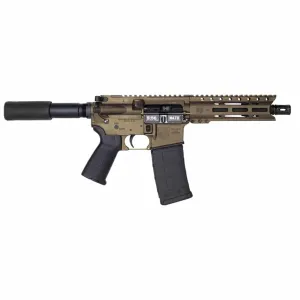 Diamondback Firearms Carbon Series DB15 Pistol .223/5.56 - 7" - Midnight Bronze