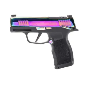 SIG Sauer P365X Optic Ready 9mm Pistol - 3.1" - Rainbow Titanium - 2x 12rd Mags