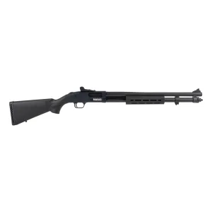 Mossberg 590S Tactical 12GA Pump Action Shotgun - Ghost Ring Sight and M-LOK Forend - 20"