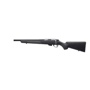 Tikka T1X Left Hand Bolt Action Rifle 22 LR - 16" - Black - Synthetic Stock