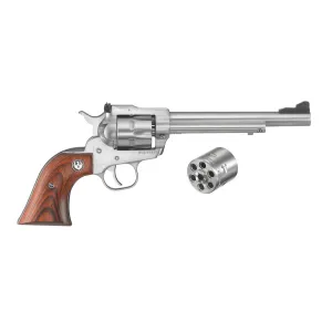 Ruger Single Six Convertible Revolver 22lr/22mag - 6 1/2" - Stainless