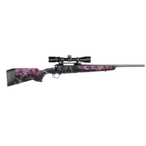 Savage Arms 110 Apex Hunter XP Bolt Action Rifle 243 Win - 22" Sporter Barrel - Muddy Girl Camo