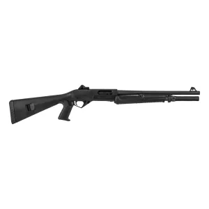 Benelli LE SuperNova Tactical Pump-Action Shotgun with Pistol Grip Stock and Ghost Ring Sights - 18.5" - QUALIFIED INDIVIDUALS ONLY