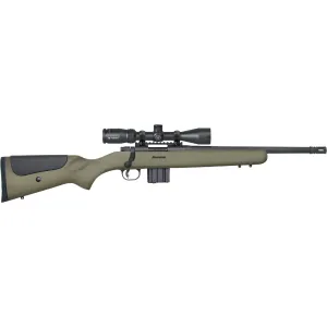Mossberg MVP LR Tactical 300 AAC Blackout Bolt Action Rifle - Matte Blue - 10rd - 16.25" Medium Bull