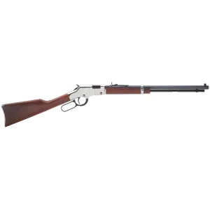 Henry Repeating Arms Golden Boy Silver Lever Action Rifle 17 HMR - 20" - Blued Barrel