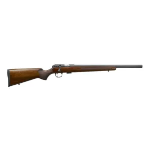 CZ USA 457 Varmint Bolt Action Rifle 22 LR - 20.5" - Nitride Finish - Turkish Walnut Stock Varmint-Style.
