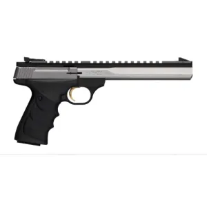 Browning Buck Mark Contour Optic Ready .22 LR Rimfire Pistol - 7.25" - Silver - 1x 10rd Mag