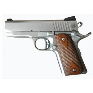 Rock Island Tactical .45 ACP 1911 Pistol - 3.6" - Silver - 1x 7rd Mag